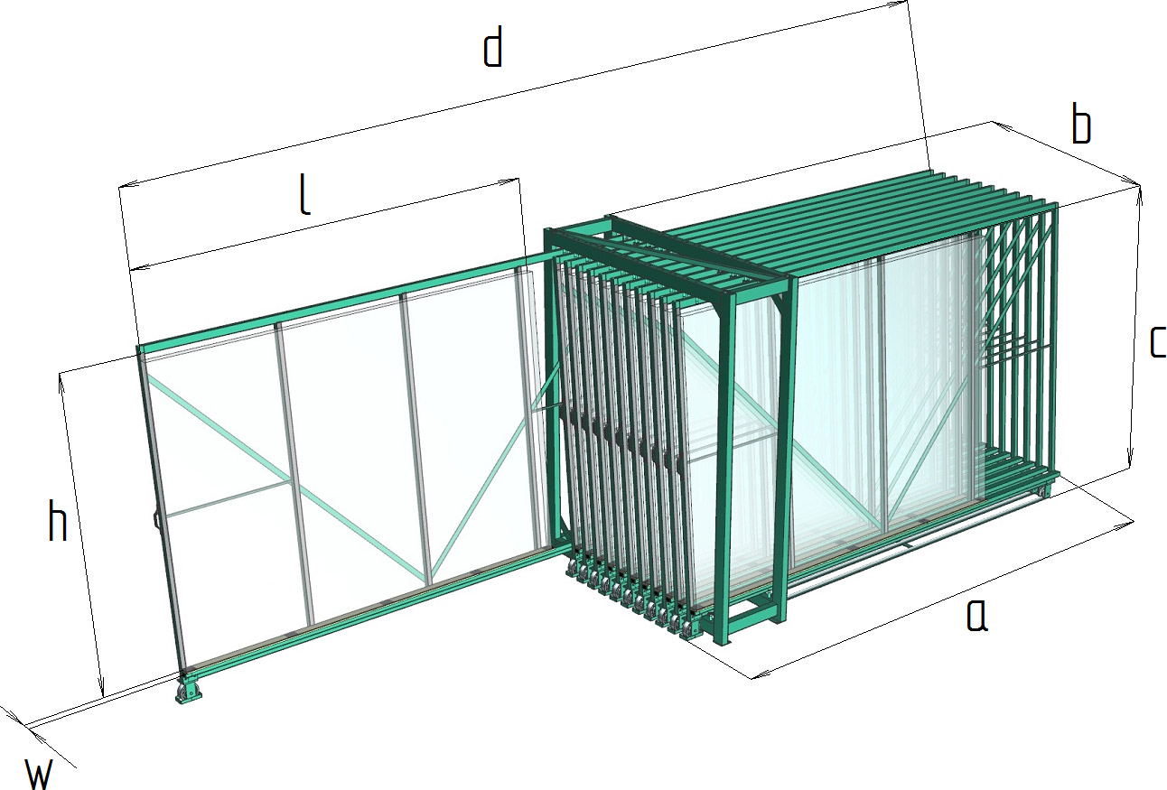 single-direction-drawer-racks